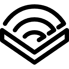 Audible Logo Icon from Ultimate Regular Set