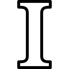 Instapaper Logo Icon from Ultimate Light Set