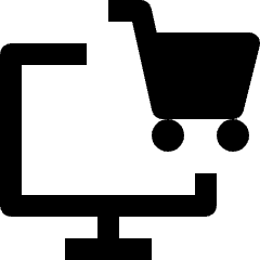 Online Shopping Personal Computer Icon from Nova Line Icons Set