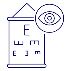 Eye Chart 2 Illustration from UX Line Set