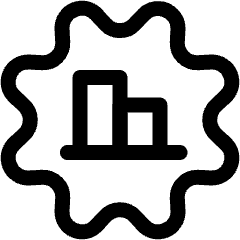 Optimization Graph Icon from Ultimate Regular Set