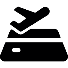 Optimization Plane Icon from Ultimate Bold Set