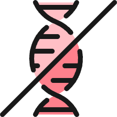 Non Gmo Dna Icon from Ultimate Colors Set
