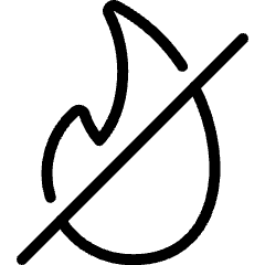 Non Gmo Fire Icon from Ultimate Light Set