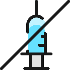 Non Gmo Injection Icon from Ultimate Colors Set