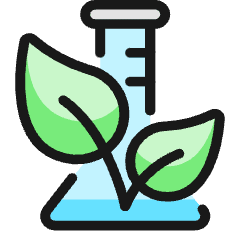 Non Gmo Organic Flask Icon from Ultimate Colors Set