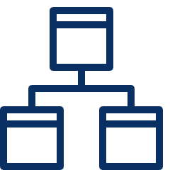 Business Hierarchy 4 Icon from Cyber Line Set