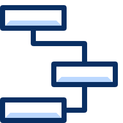 Flowchart 2 Icon from Cyber Duotone Set