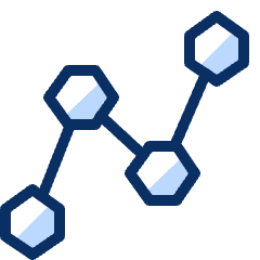 Graph Icon from Cyber Duotone Set