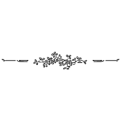Bottom Ornament 1 Element from Art Nouveau Vectors Set