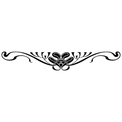 Bottom Ornament 6 Element from Art Nouveau Vectors Set