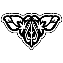 Centered Ornament 14 Element from Art Nouveau Vectors Set