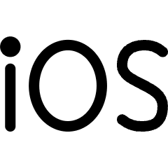 Ios Logo 2 Icon from Ultimate Regular Set
