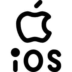 Ios Logo 3 Icon from Ultimate Regular Set