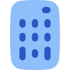 Remote Control Icon from Flex Flat Set