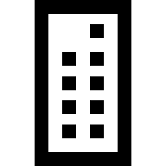 Remote Control Icon from Sharp Line Set