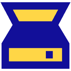 Scanner Icon from Sharp Pop Set