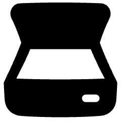 Scanner Icon from Plump Solid Set