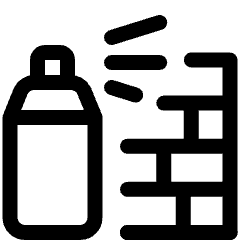 Graffiti Wall Spray Icon from Ultimate Regular Set