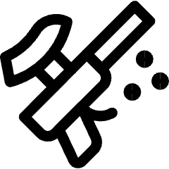 Paintball Gun Icon from Ultimate Regular Set