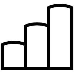 Graph Icon from Platinum Set