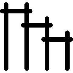 Bar Step Icon from Ultimate Regular Set