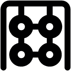 Playground Net Tire Icon from Ultimate Bold Set