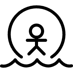 Outdoors Bubble Ball Icon from Ultimate Light Set