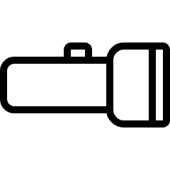 Outdoors Flashlight 2 Icon from Ultimate Light Set