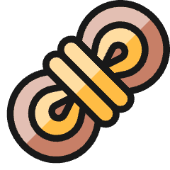 Outdoors Rope 1 Icon from Ultimate Colors Set