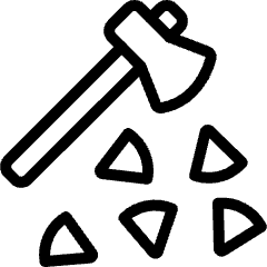 Outdoors Woodchopping 1 Icon from Ultimate Light Set