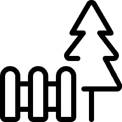 Outdoors Tree Gate Icon from Ultimate Light Set