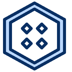 Button Icon from Cyber Duotone Set