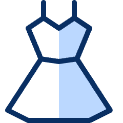 Dress Icon from Cyber Duotone Set