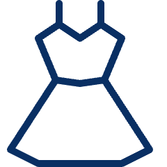 Dress Icon from Cyber Line Set