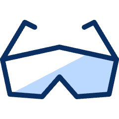 Glasses 3 Icon from Cyber Duotone Set