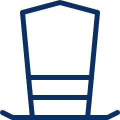 Hat Tall Icon from Cyber Line Set