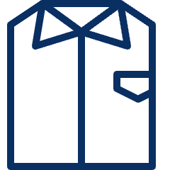 Shirt Folded Icon from Cyber Line Set