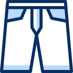 Shorts Icon from Cyber Duotone Set