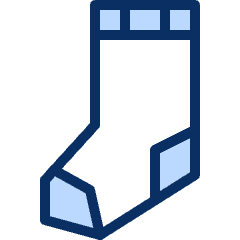 Sock Icon from Cyber Duotone Set