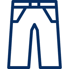 Trousers Icon from Cyber Line Set