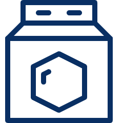 Washing Machine Icon from Cyber Line Set