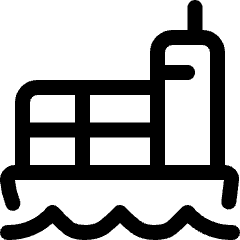 Shipment Cargo Boat Icon from Ultimate Regular Set