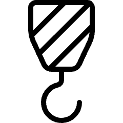 Shipment Crane Hook Icon from Ultimate Light Set