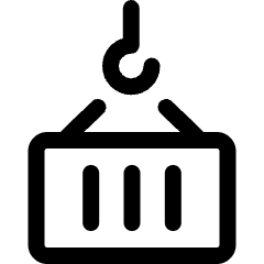 Shipment Hook Icon from Ultimate Regular Set