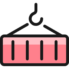 Shipment Hook Icon from Ultimate Colors Set