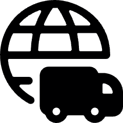 Shipment International Icon from Ultimate Bold Set
