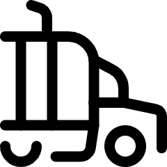 Shipment Truck 1 Icon from Ultimate Regular Set