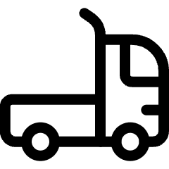 Shipment Truck 2 Icon from Ultimate Regular Set