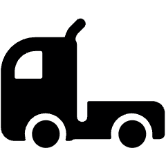 Shipment Truck 2 Icon from Ultimate Bold Set